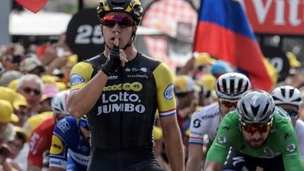 Tour de France: Groenewegen au bout d'une longue journée Tour de France: Groenewegen au bout d'une longue journée