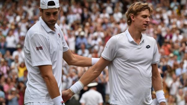 Wimbledon: Anderson en finale après plus de 6h30 de bataille avec Isner Wimbledon: Anderson en finale après plus de 6h30 de bataille avec Isner