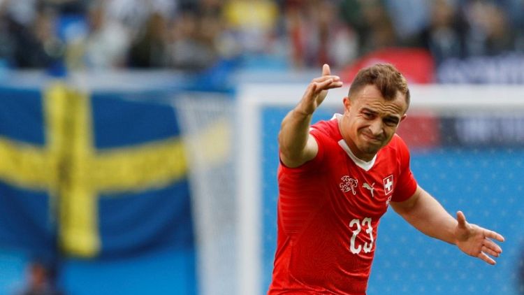 Liverpool sign Switzerland forward Shaqiri on long-term deal