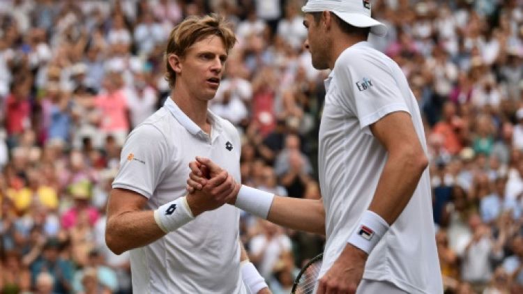 Wimbledon: Anderson et Isner militent pour un tie-break au cinquième set