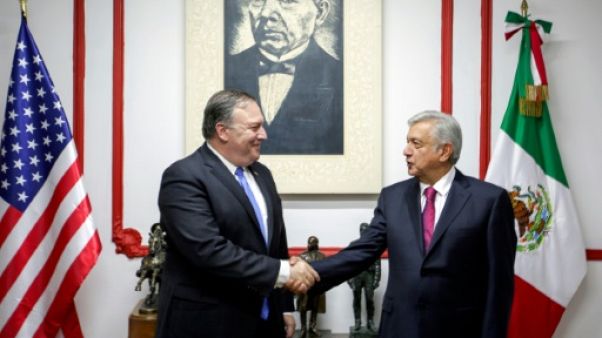 Pompeo rencontre à Mexico le président-élu Lopez Obrador Pompeo rencontre à Mexico le président-élu Lopez Obrador