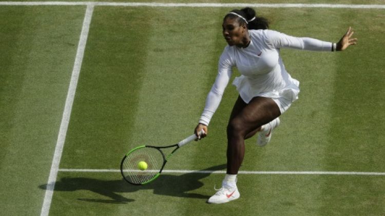 Wimbledon: "Maman Serena" à une victoire d'un record légendaire