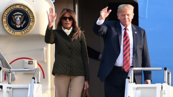Trump joue au golf en Ecosse, des milliers d'opposants dans la rue Trump joue au golf en Ecosse, des milliers d'opposants dans la rue