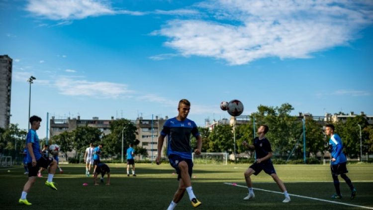A l'école de foot du Dinamo Zagreb: "Etre un jour à leur place"