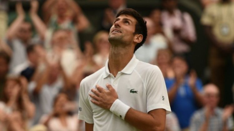 Wimbledon: le "Djoker" scelle son retour lors d'un match fou contre Nadal