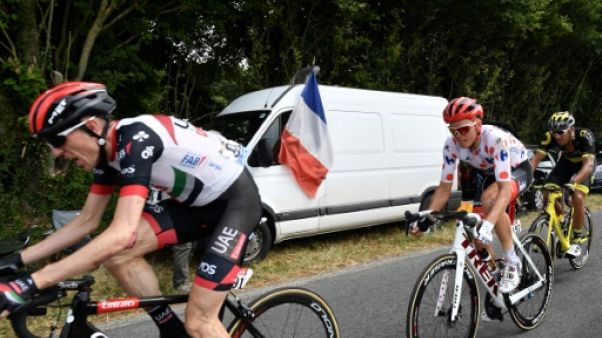 Tour de France: la grosse frayeur de Dan Martin Tour de France: la grosse frayeur de Dan Martin