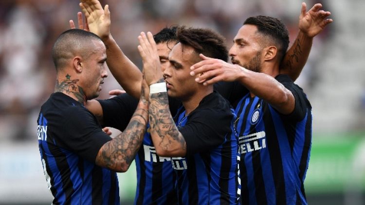 Inter, 3-0 al Lugano in amichevole