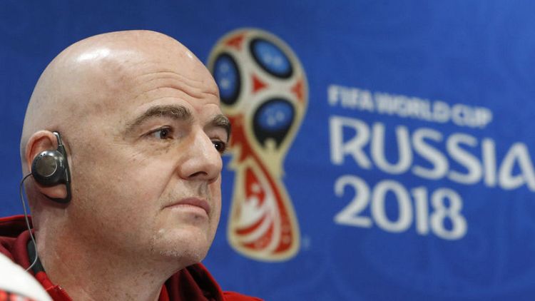 رئيس الفيفا يقول إن كأس العالم غيرت النظرة لروسيا