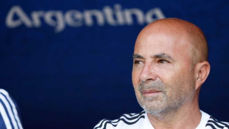 Sampaoli stands down as Argentina coach after World Cup failure