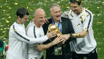 Deschamps: la France "sur le toit du monde pendant quatre ans" Deschamps: la France "sur le toit du monde pendant quatre ans"