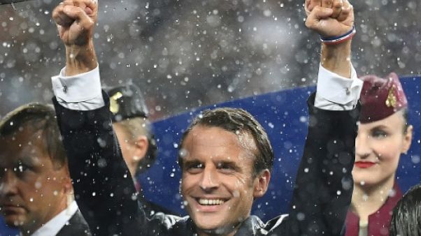 La victoire des Bleus, carton plein pour Macron et la France La victoire des Bleus, carton plein pour Macron et la France