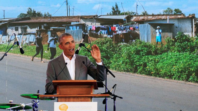 Obama urges Kenyan leaders to soothe ethnic tensions