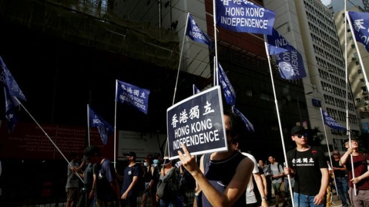In a first, Chinese-ruled Hong Kong moves to ban separatist group