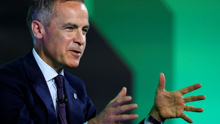 Carney - no deal Brexit would prompt interest rate review