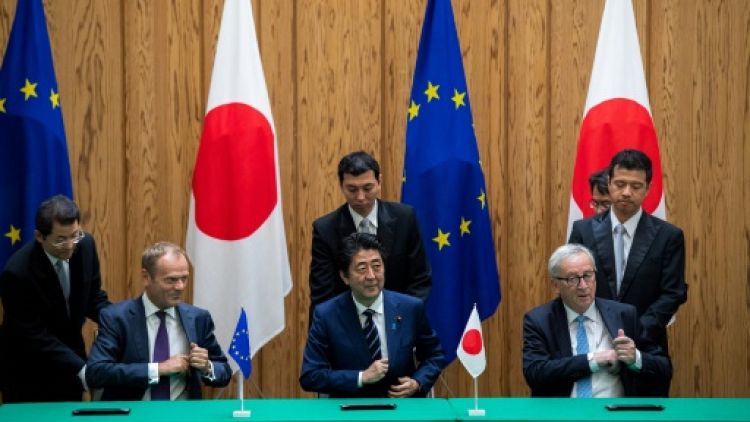 Accord UE-Japon: des ONG dénoncent "un accord climaticide" et un recul de Paris