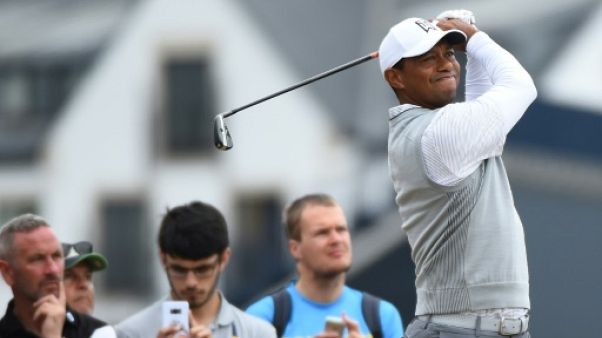 British Open: Tiger Woods se sent "un peu mieux" et "rejoue vraiment au golf" British Open: Tiger Woods se sent "un peu mieux" et "rejoue vraiment au golf"