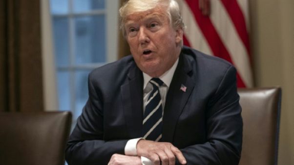 Le président américain Donald Trump à la Maison Blanche, le 17 juillet 2018 Le président américain Donald Trump à la Maison Blanche, le 17 juillet 2018