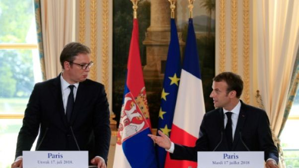 Pas d'adhésion "automatique" de la Serbie à l'UE en 2025, avertit Macron Pas d'adhésion "automatique" de la Serbie à l'UE en 2025, avertit Macron