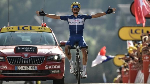 Tour de France: 1re victoire française avec Alaphilippe Tour de France: 1re victoire française avec Alaphilippe