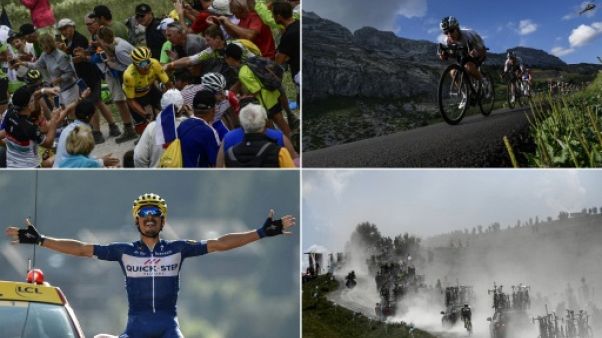 Tour de France: Alaphilippe ouvre les Alpes par la 1re victoire française Tour de France: Alaphilippe ouvre les Alpes par la 1re victoire française