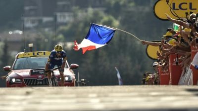 Tour de France: Julian Alaphilippe, la victoire en famille Tour de France: Julian Alaphilippe, la victoire en famille