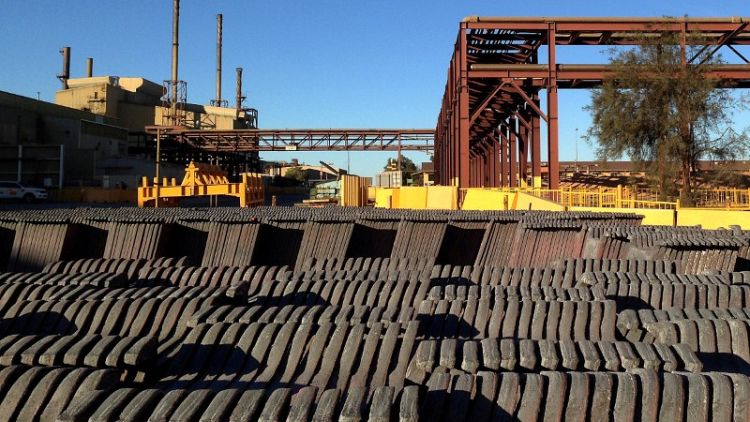 BHP posts record annual iron ore output, beats fourth-quarter forecasts