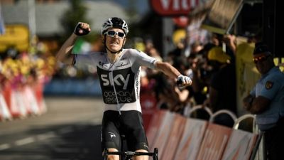 Tour de France: la 11e étape et le maillot jaune pour Geraint Thomas Tour de France: la 11e étape et le maillot jaune pour Geraint Thomas