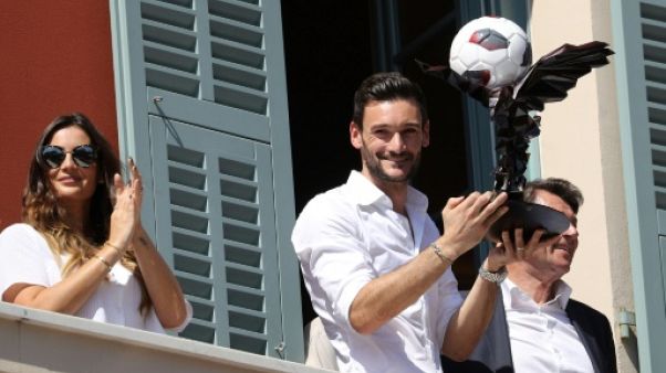 Hugo Lloris fêté à Nice Hugo Lloris fêté à Nice
