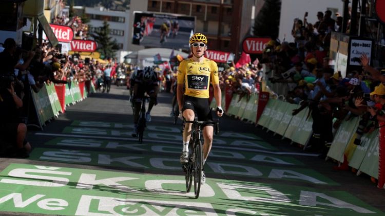 Thomas extends Tour de France lead with Alpe d'Huez win