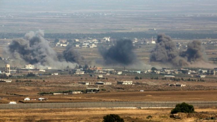 Les rebelles syriens acceptent une reddition dans une zone près du Golan