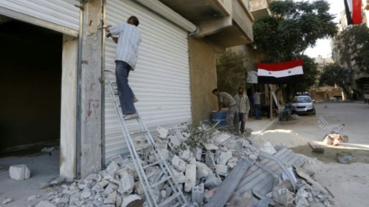 Près de Damas, des habitants face aux défis de la reconstruction