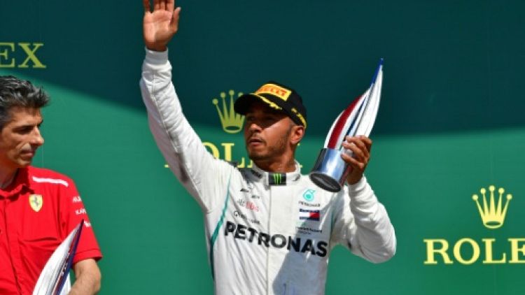 F1: Lewis Hamilton prolonge de deux ans avec Mercedes, jusqu'à fin 2020 