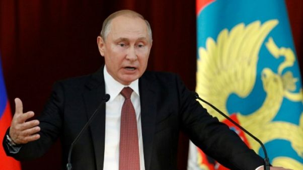 Poutine dénonce des "forces" aux Etats-Unis "prêtes à sacrifier les relations russo-américaines" Poutine dénonce des "forces" aux Etats-Unis "prêtes à sacrifier les relations russo-américaines"