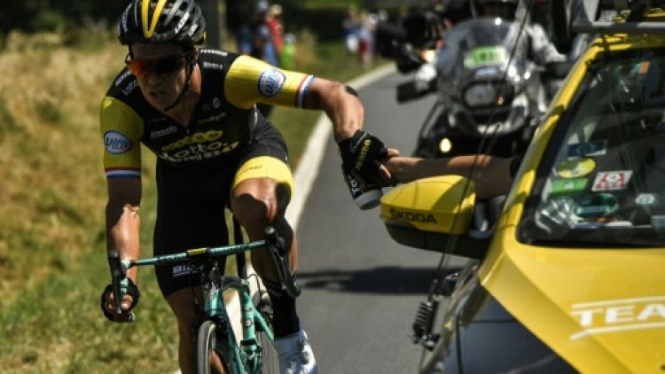 Tour de France: Groenewegen jette l'éponge 