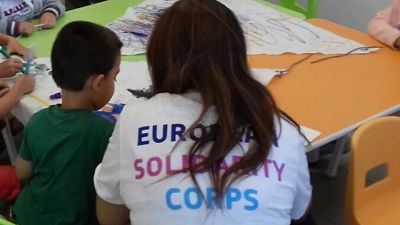 A Norcia Corpi europei solidarietà A Norcia Corpi europei solidarietà