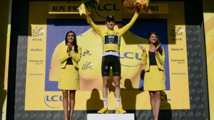 Tour de France: grosse bronca contre Geraint Thomas sur le podium