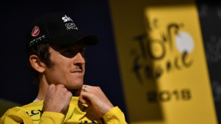 Tour de France: "Sur un jour, je peux tout perdre", juge Geraint Thomas