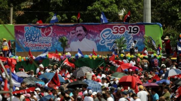 Nicaragua: en pleine crise, les sandinistes commémorent la révolution Nicaragua: en pleine crise, les sandinistes commémorent la révolution