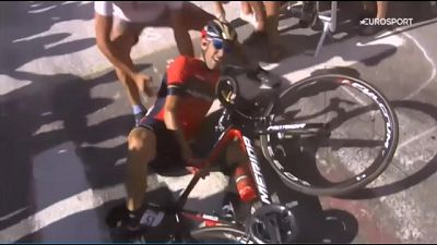 Tour, nuovo video sulla caduta di Nibali