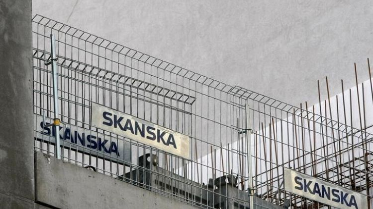Skanska shares drop as Swedish builder's second-quarter profit hit by U.S. writedowns