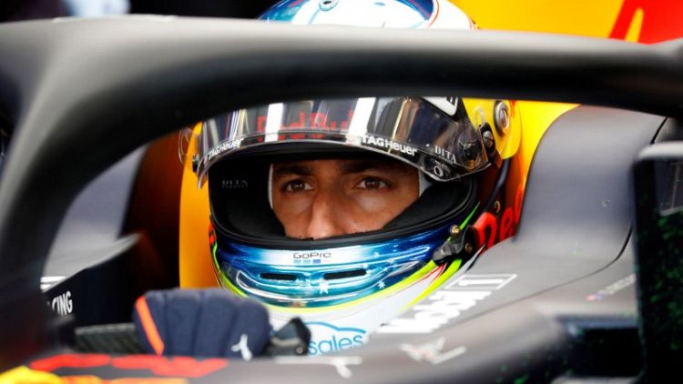 Ricciardo fastest in first German GP practice