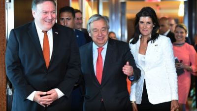 Washington fait pression à l'ONU pour maintenir l'unité face à Pyongyang Washington fait pression à l'ONU pour maintenir l'unité face à Pyongyang