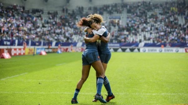 Rugby à VII: les Françaises surmontent l'obstacle canadien Rugby à VII: les Françaises surmontent l'obstacle canadien