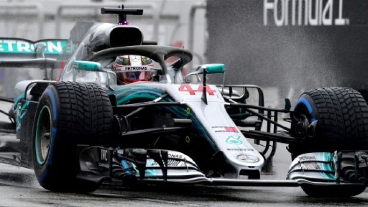 GP d'Allemagne: problème hydraulique pour Hamilton (Mercedes) en qualifications