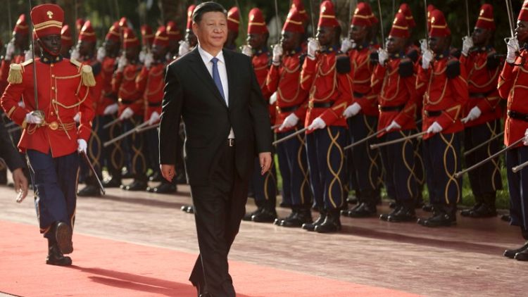 الرئيس الصيني يتعهد في السنغال بتعزيز العلاقات مع أفريقيا