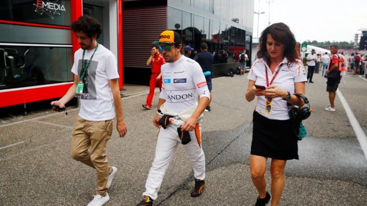 Alonso speaks up for struggling McLaren team mate Vandoorne