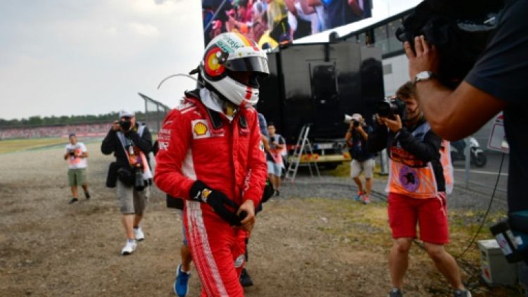 GP d'Allemagne: Vettel (Ferrari) abandonne au 52e tour