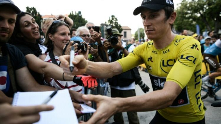 Tour de France: Thomas regrette des "sentiments négatifs pas beaux"