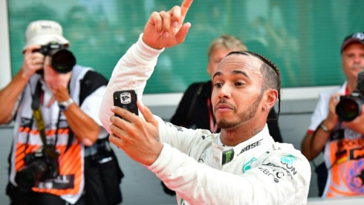 GP d'Allemagne: "Un des plus grand succès de ma carrière", dit Hamilton