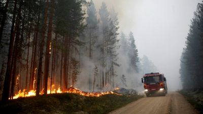 Incendies de forêt à Karbole, le 15 juillet 2018 en Suède Incendies de forêt à Karbole, le 15 juillet 2018 en Suède